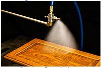 internalmixingdeflectedflatfan Internal Mix Atomizing Nozzles