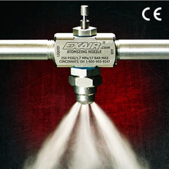 Atomizing Nozzle Coat